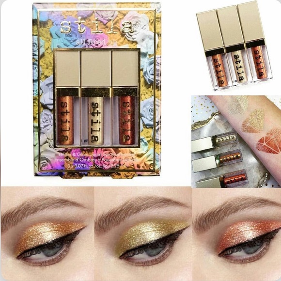 🍁FALL SALE🍁 🆕🔥 All Fired up Glitter & Glow Liquid Eyeshadow Set - Picture 3 of 4